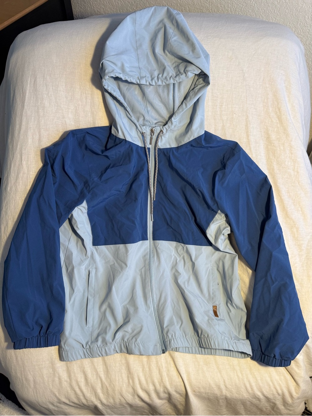 Voyager Two-Tone Hooded Windbreaker Jacket